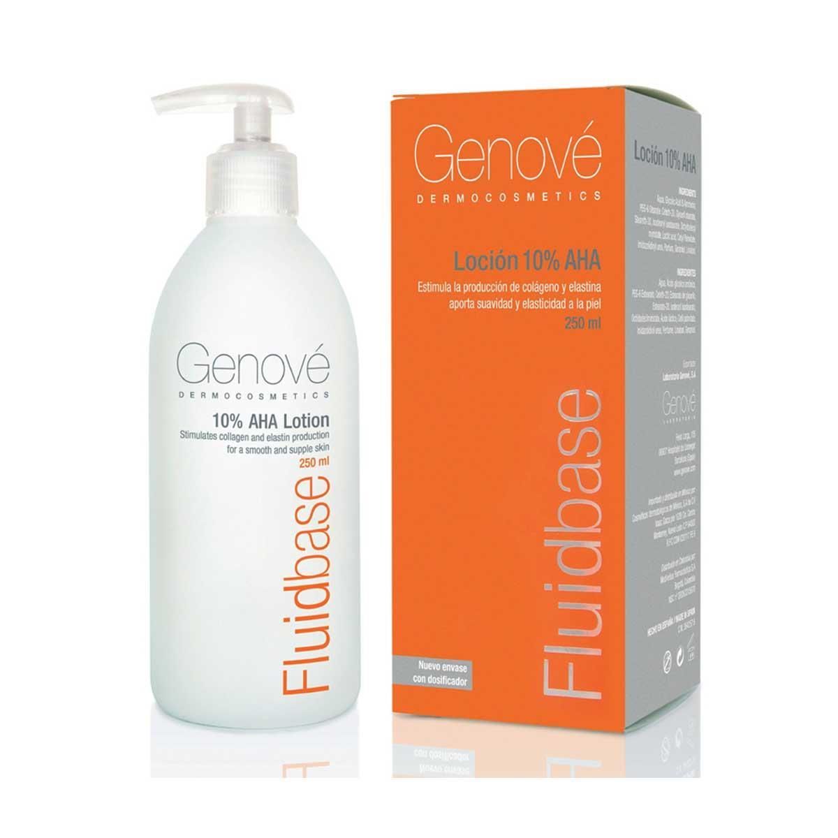 GENOVE FLUIDBASE 10% LOCION AHA 250 ML