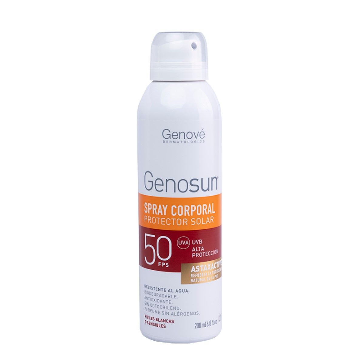 GENOVE FOTOPORTECTOR GENOSUN SPRAY FPS 50+ DE 200 ML