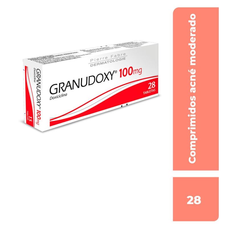 GRANUDOXY CON 28 TABLETAS 100 MG