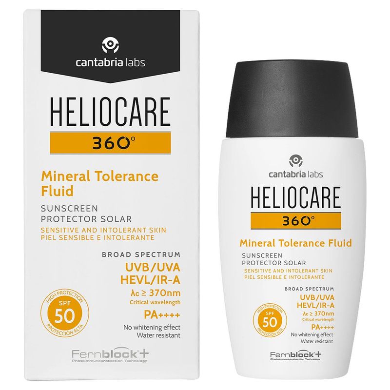 HELIOCARE 360 PROTECTOR SOLAR MINERAL TOLERANCE FLUIDO SPF 50+ 50 ML