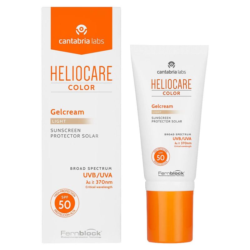 HELIOCARE PROTECTOR SOLAR GEL CREMA COLOR LIGHT FPS 50+ DE 50 ML