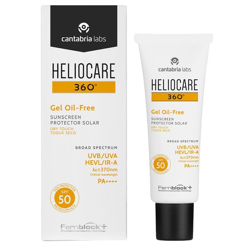 HELIOCARE PROTECTOR SOLAR 360 GEL TOQUE SECO FPS 50+ DE 50 ML