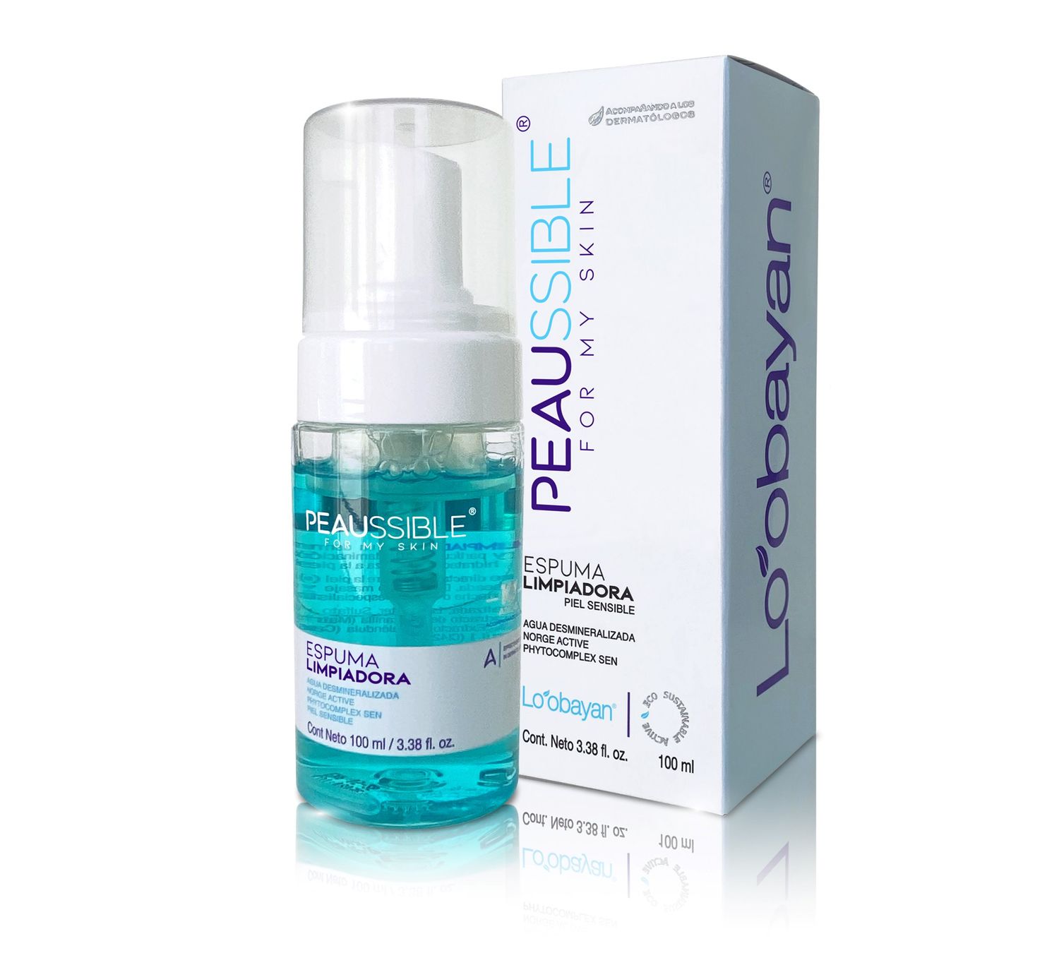 LOOBAYAN PEAUSSIBLE ESPUMA DERMOLIMPIADORA 100 ML LOOBAYAN PEAUSSIBLE ESPUMA DERMOLIMPIADORA 100 ML