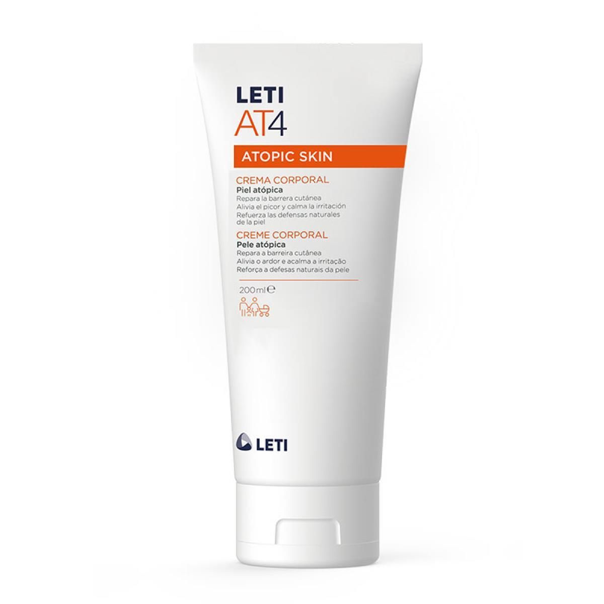 LETIAT4 CREMA CORPORAL PIEL ATOPICA 200 ML LETIAT4 CREMA CORPORAL PIEL ATOPICA 200 ML