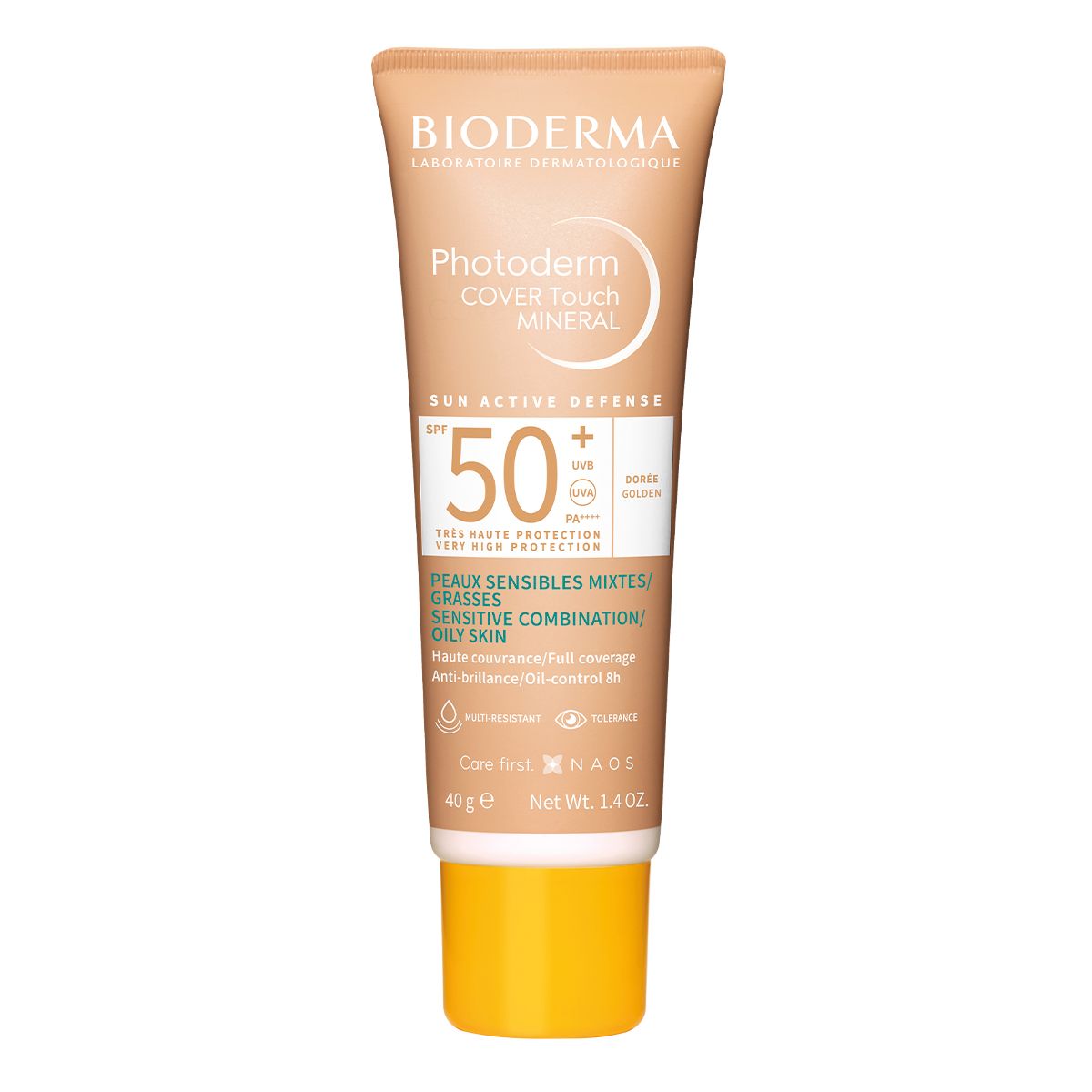 PHOTODERM COVER TOUCH TONO DORADO SPF50+ 40 ML