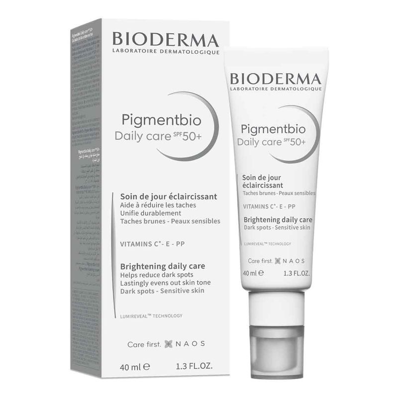 PIGMENTBIO CREMA DE DÍA HIDRATANTE FPS 50+ 40 ML