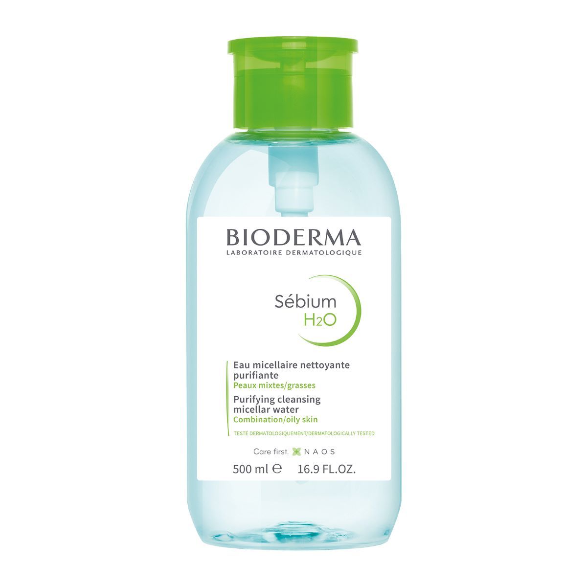 SEBIUM H2O DESMAQUILLANTE BOMBA INVERSA 500 ML