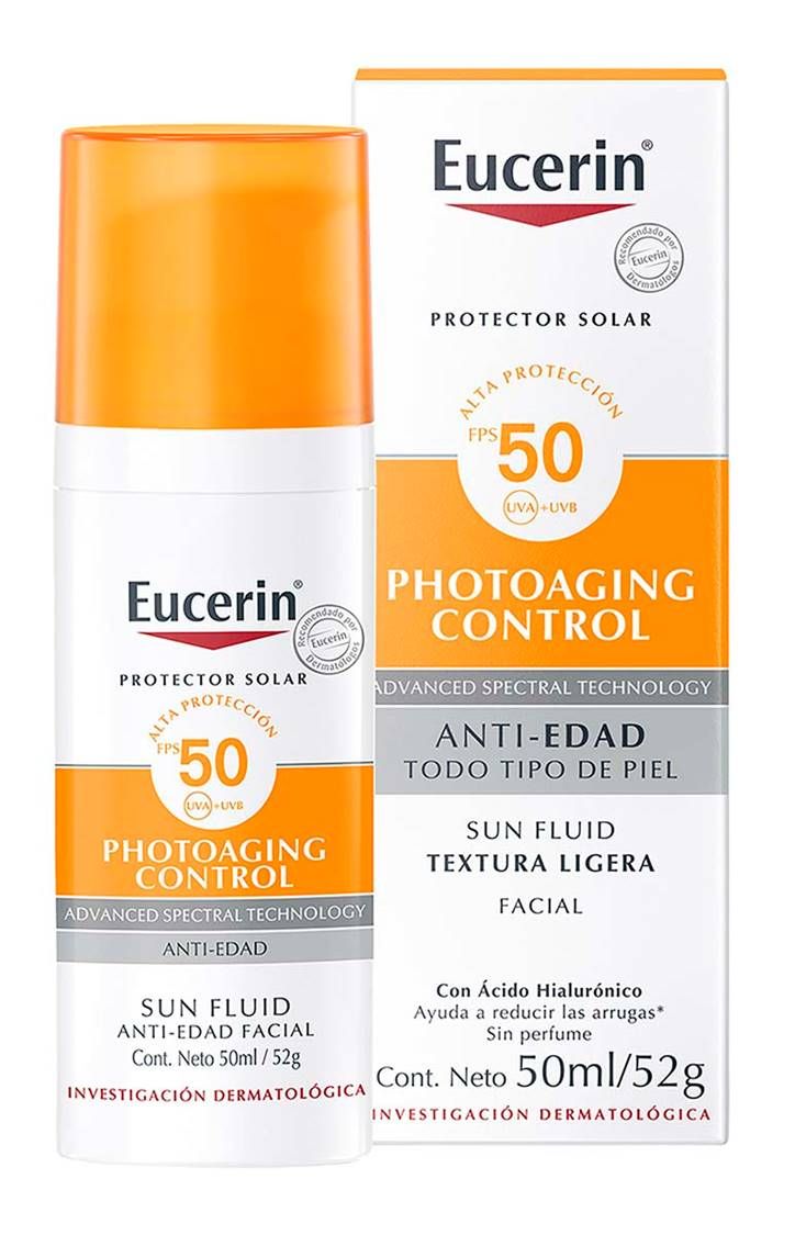 EUCERIN FOTOPROTECTOR SUN FLUIDO ANTI-EDAD FPS 50+ 50 ML EUCERIN FOTOPROTECTOR SUN FLUIDO ANTI-EDAD FPS 50+ 50 ML