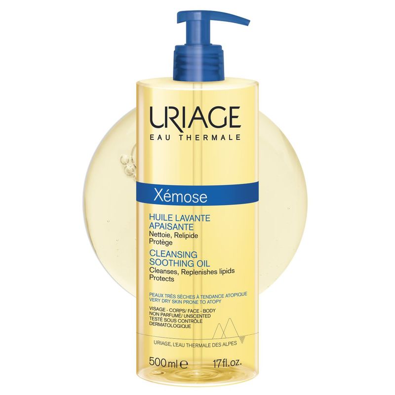 URIAGE XEMOSE ACEITE LIMPIADOR CALMANTE 500 ML