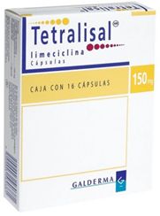 TETRALISAL 150MG 16 CAPSULAS