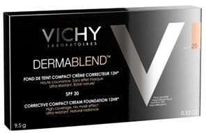VICHY DERMABLEND COMPACTO SPF 30+ NUDE 25 DE 10 GRAMOS