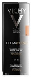 VICHY DERMABLEND FLUIDO CORRECTOR TONO 45 GOLD 30 ML