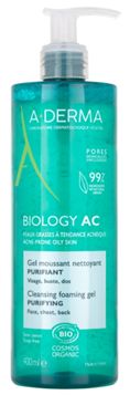 A-DERMA BIOLOGY-AC GEL MOUSSANT LIMPIADOR 400 ML