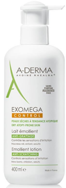 A-DERMA EXOMEGA LECHE EMOLIENTE 400 ML