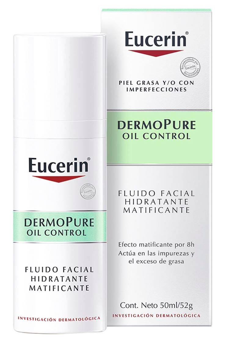 EUCERIN DERMOPURE OIL CONTROL FLUIDO FACIAL HIDRATANTE MATIFICANTE 50 ML