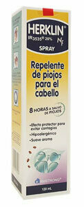 HERKLIN SPRAY REPELENTE DE PIOJOS 120 ML