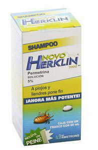 HERKLIN NOVO 200 SHAMPOO PERMETRINA 5% 60 ML
