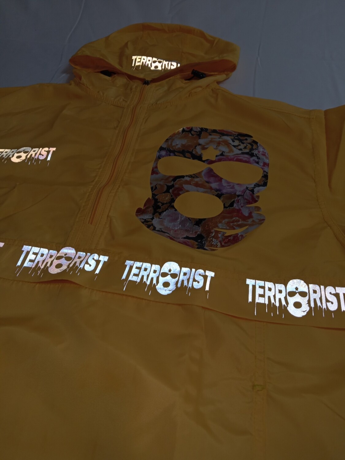 Yellow terrorist wind breaker