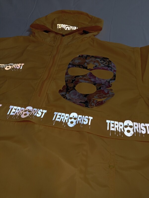Yellow terrorist wind breaker