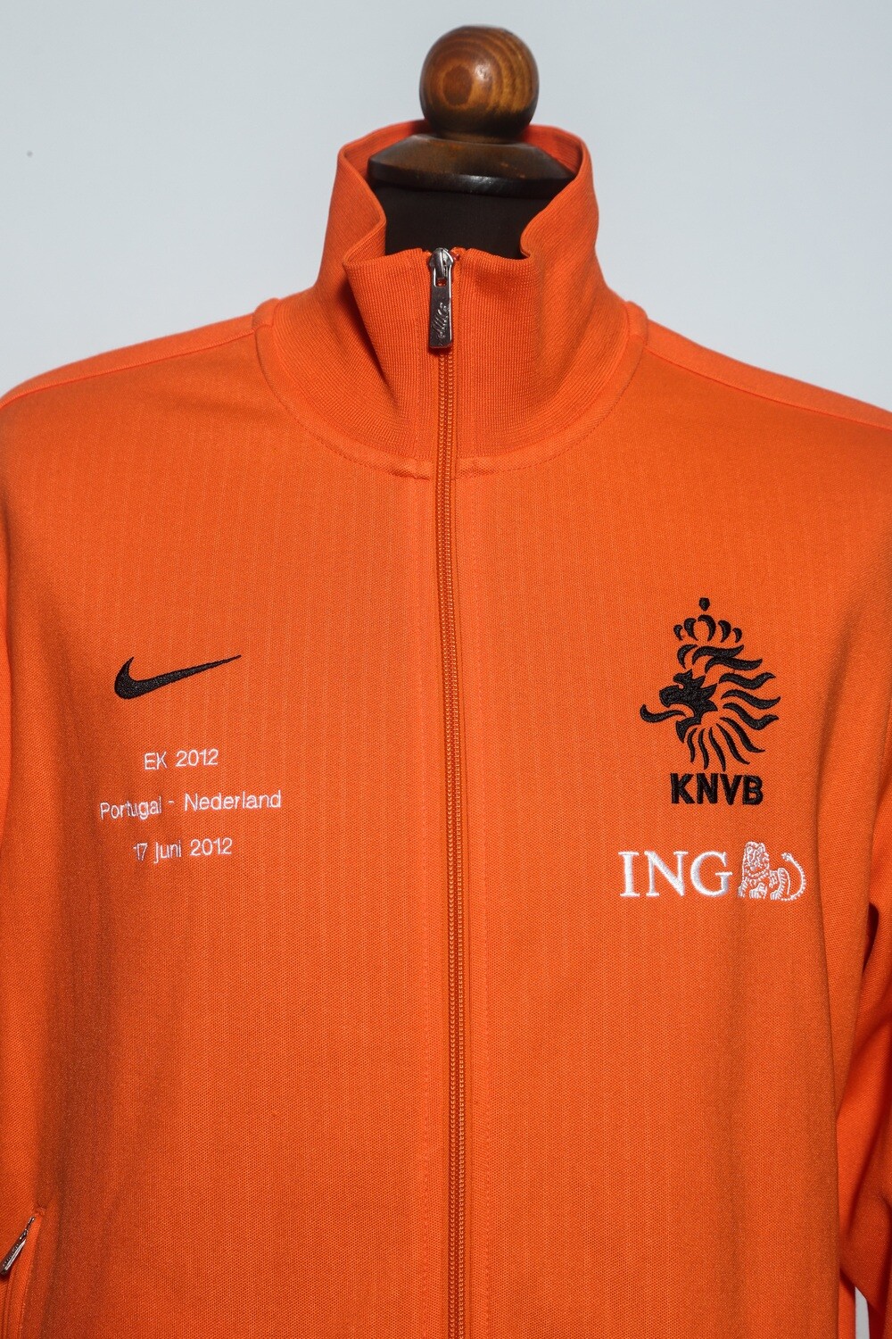 Collectible Orange Nike KNVB Track Jacket