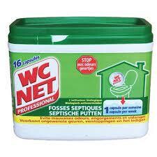 WC NET FOSSES SEPTIQUES 16 CAPSULES