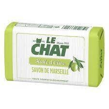 LE CHAT SAVON DE MARSEILLE A L&#39;HUILE D&#39;OLIVE