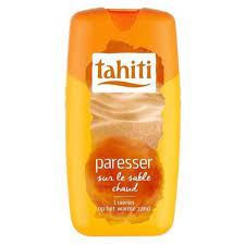 TAHITI DOUCHE 250ML, Parfums: Paresser sur le sable chaud Avec Tiaré-coco