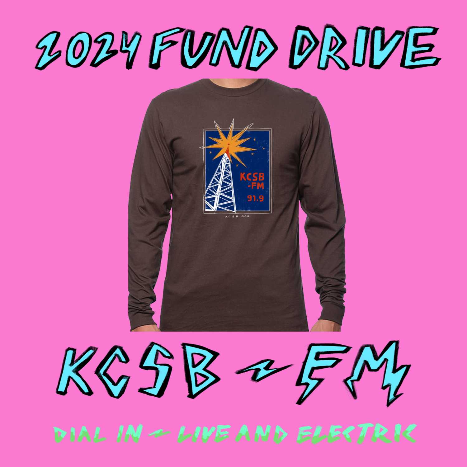 KCSB 2024 Tower Long Sleeve
