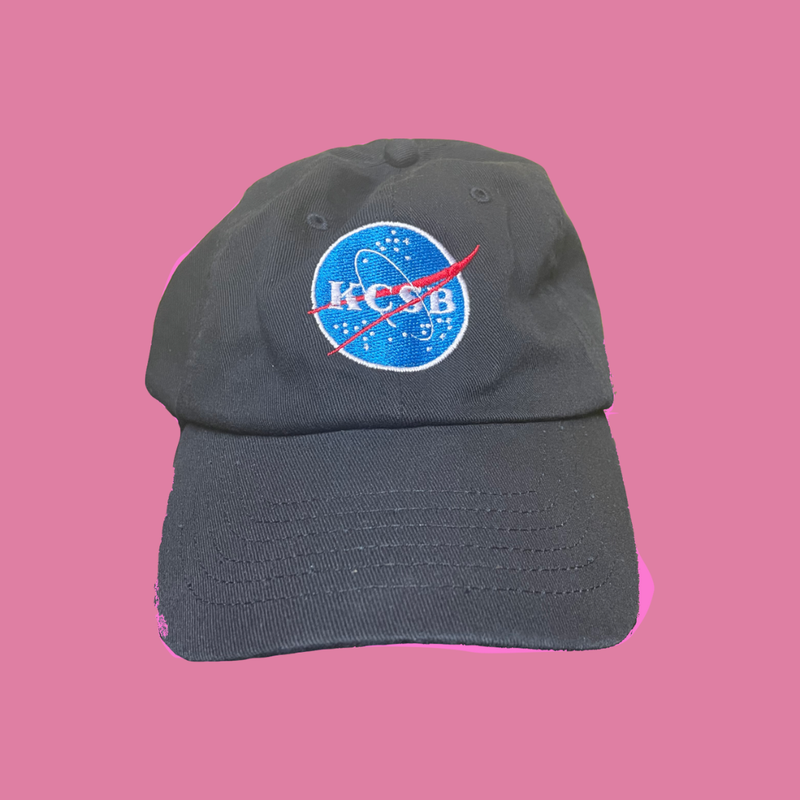 KCSB NASA Hat in Black