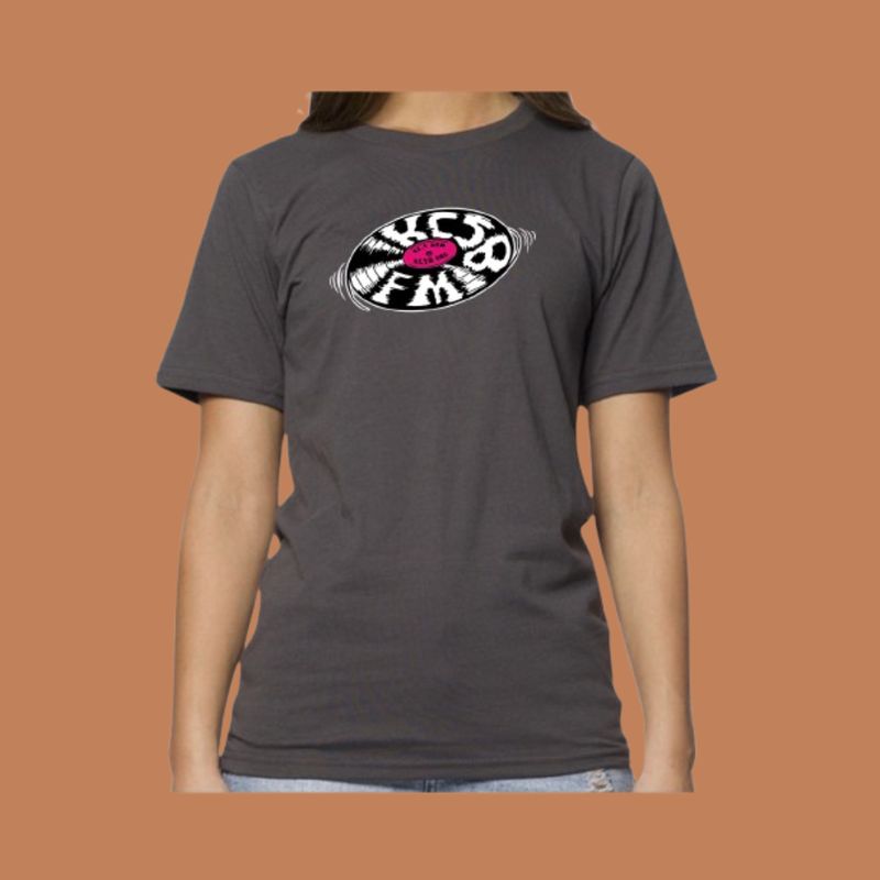 KCSB 2025 Spinning Record T-Shirt