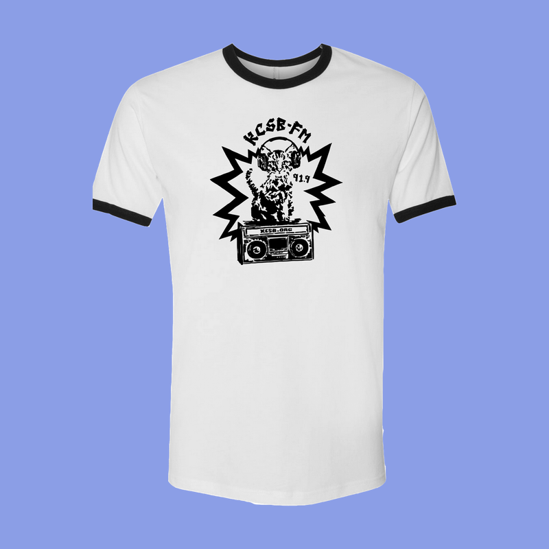KCSB 2026 Cat Ringer Tee