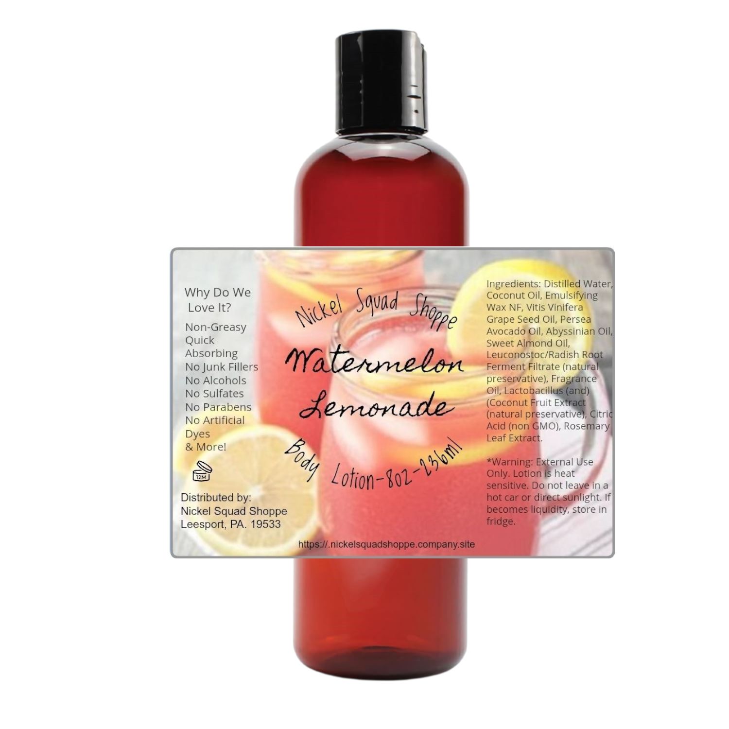 Watermelon Lemonade Lotion