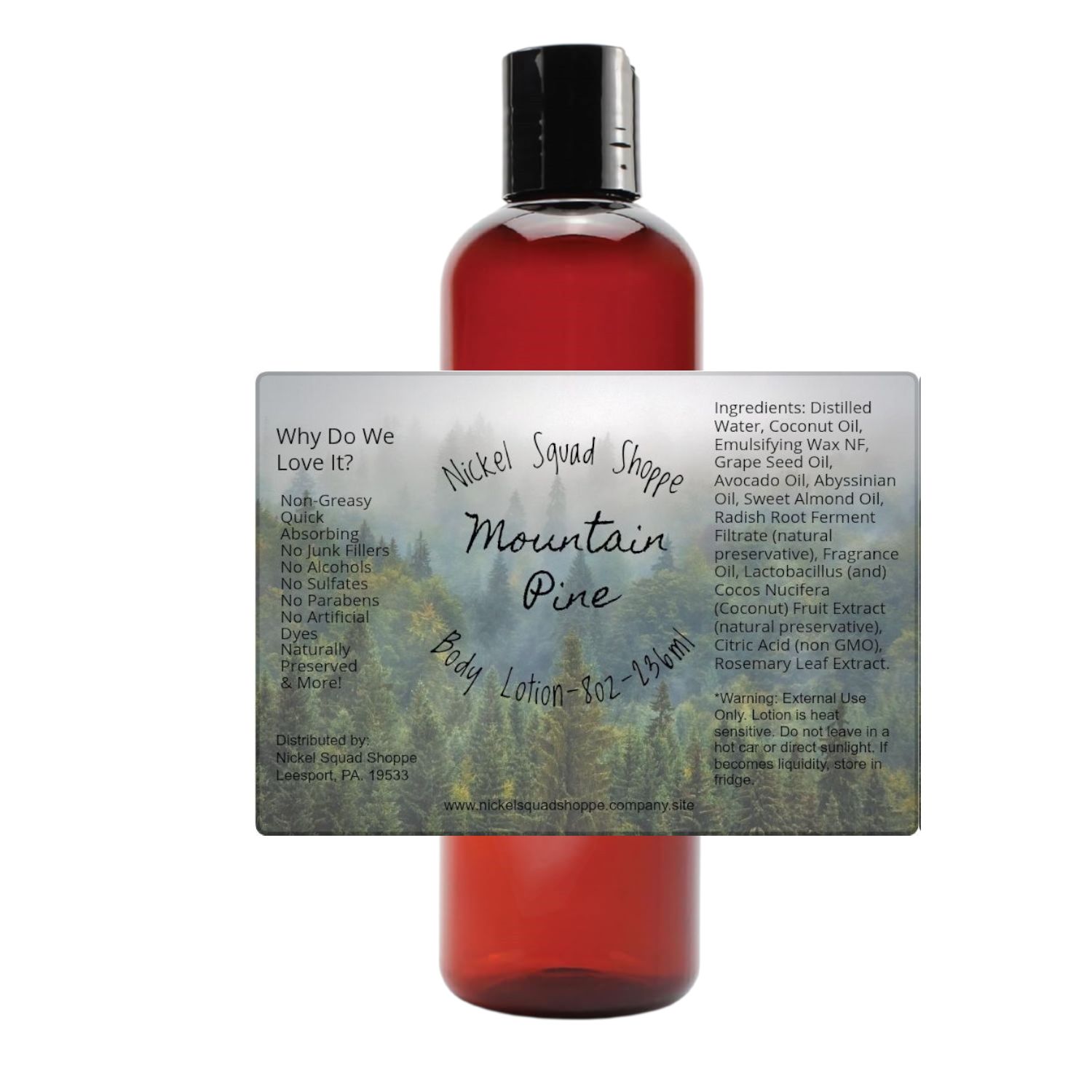 Mountain Pine Lotion