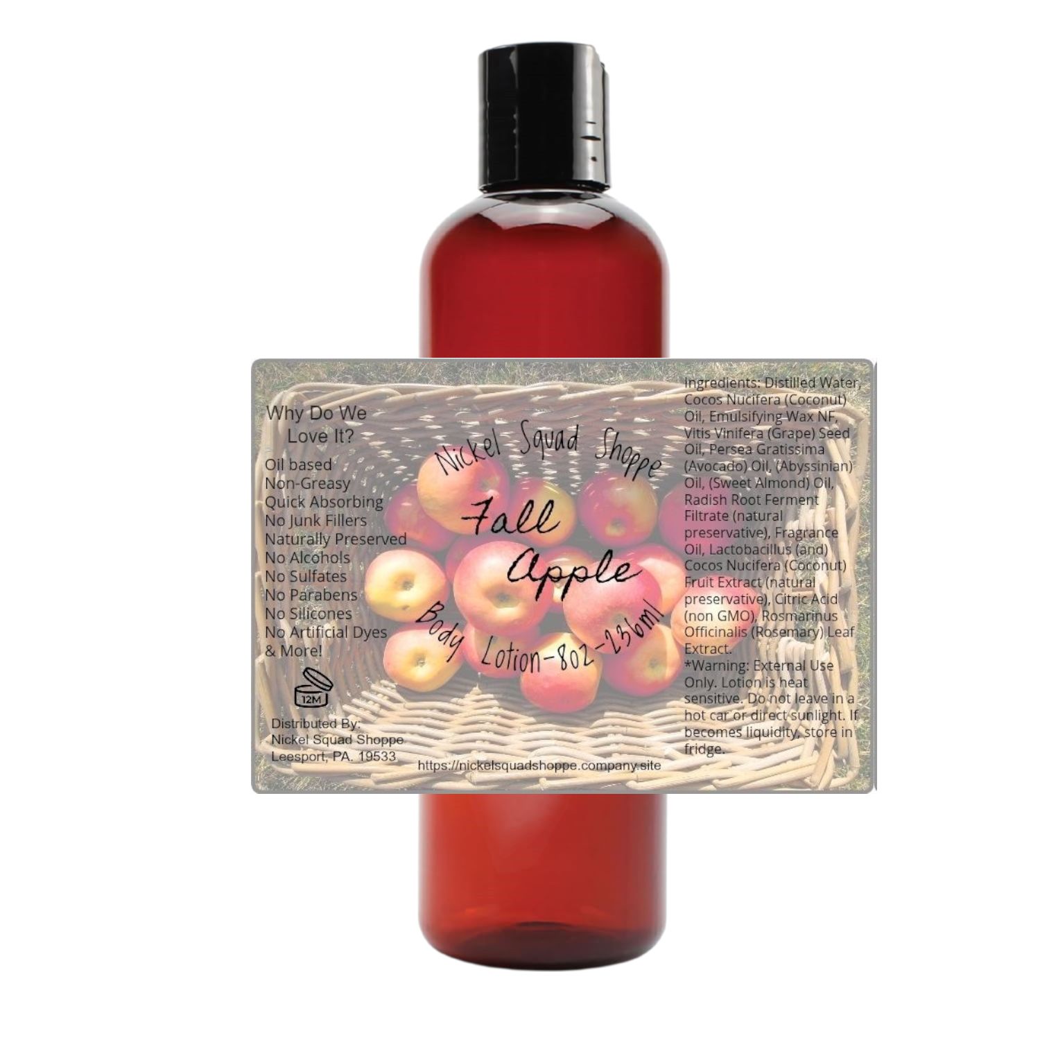 Fall Apple Lotion