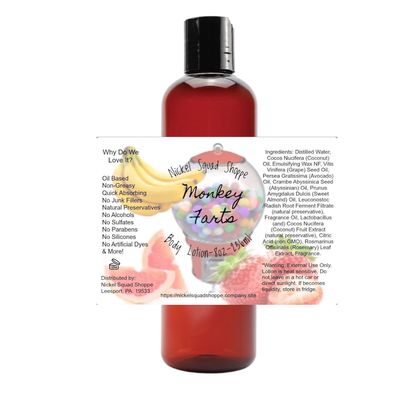 Monkey Farts Lotion