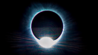 Diamond Ring Effect- Solar Eclipse 2024 - High Resolution Download