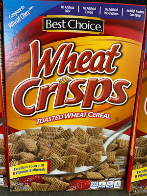 Cereal (*LIMIT 1 per household*)