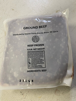 Ground Beef (*LIMIT 1 per household*)