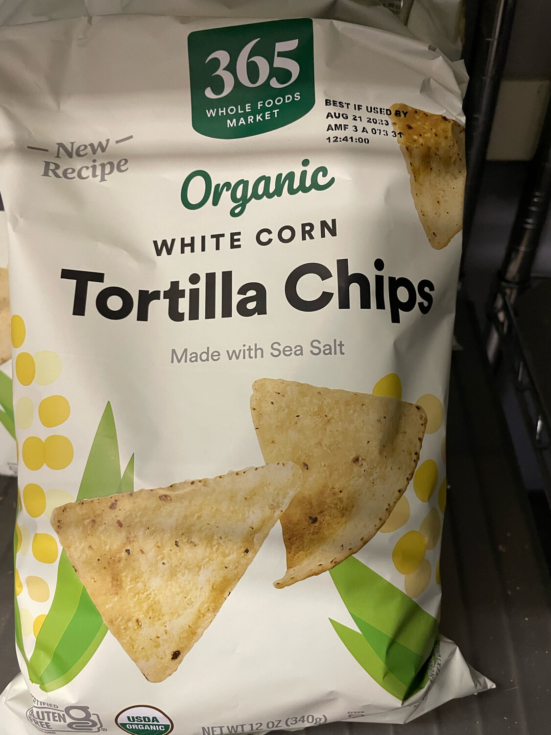 Organic Yellow Corn Chips (*LIMIT 1 per household*)
