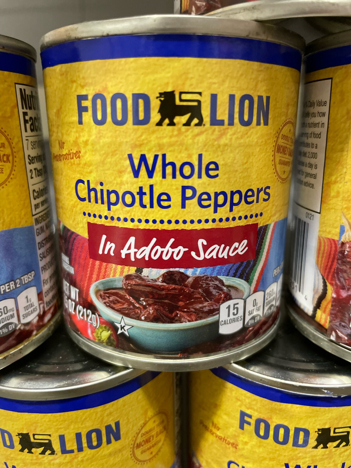 Whole Chipotle Peppers (in Adobo Sauce)
(*LIMIT 2 per household*)