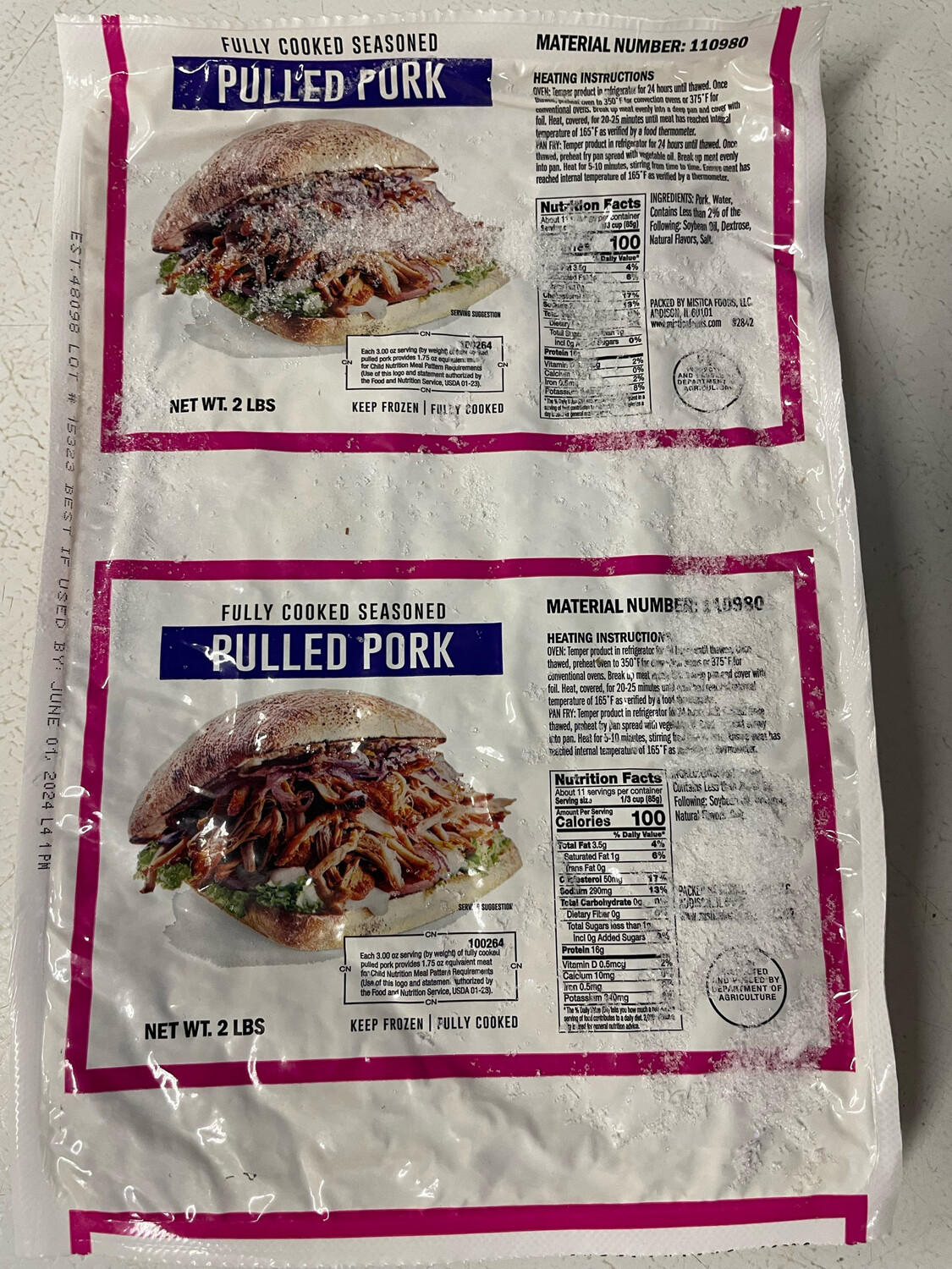 Pulled Pork (fully cooked)