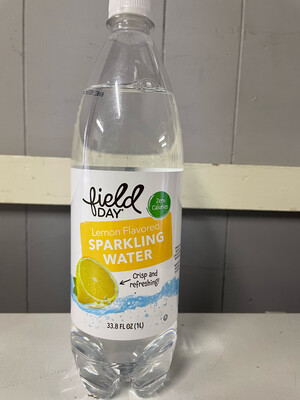 Sparkling Water (Liter) (lemon flavor)
(*LIMIT 1 per household*)