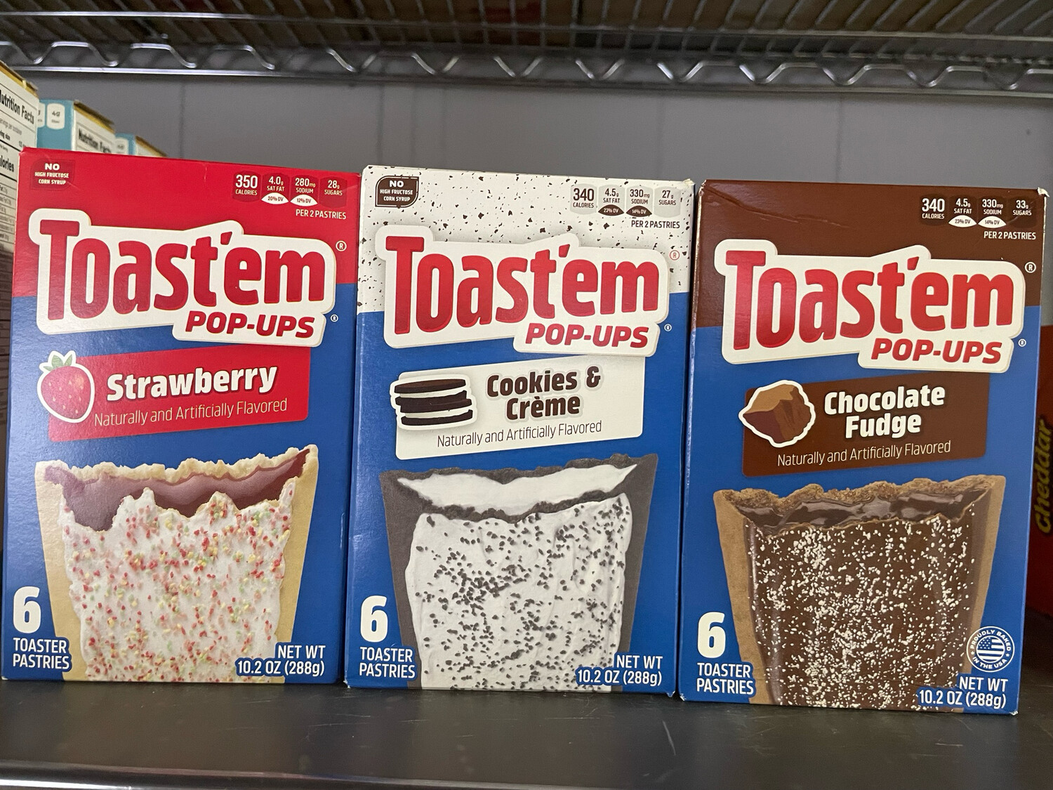 Toaster Pastry
(*LIMIT 1 per household*)