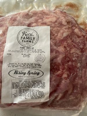 Fresh Ground Pork