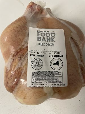 Whole Chicken (*LIMIT 1 per household*)