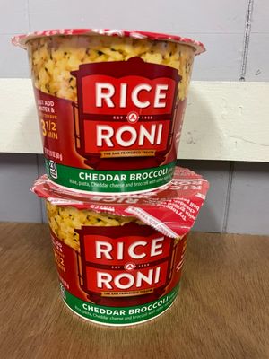 Rice-a-Roni Cups (Cheddar Broccoli) (2pk) (*LIMIT 3 per household*)