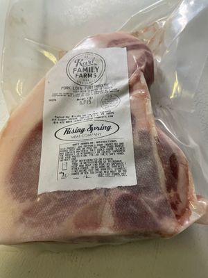 Pork Loin Porterhouse Chops (2 chops per pk) (*LIMIT 1 per household*)