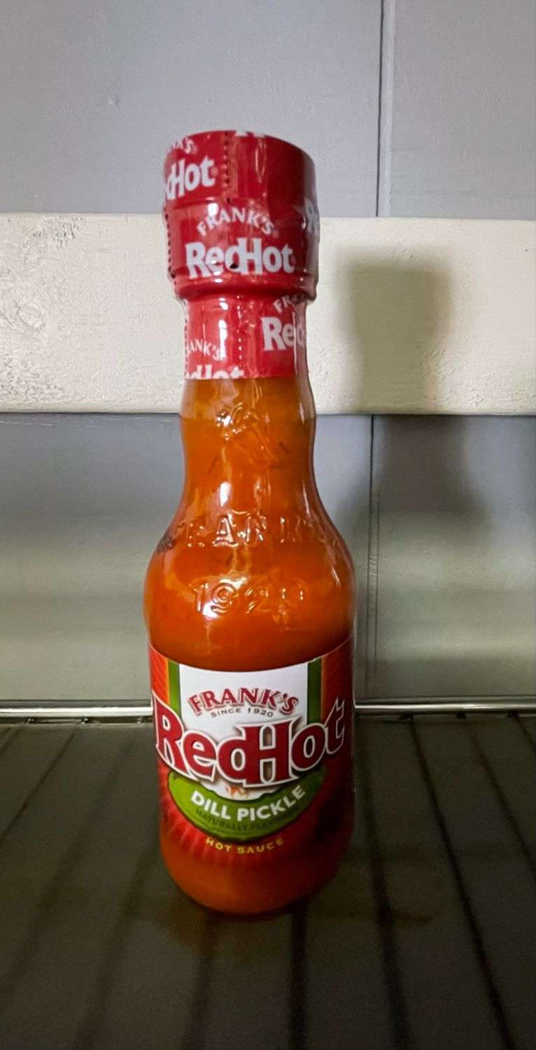 Franks Dill Pickle Red Hot Sauce