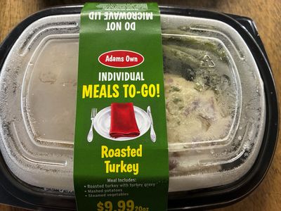 Prepared - Roasted Turkey/Chicken Meal (*LIMIT 1 per household*)