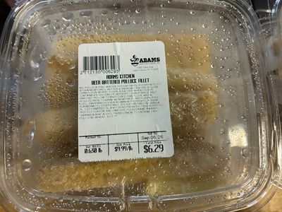 Prepared - Breaded Fish Fillets (*LIMIT 2 per household*)